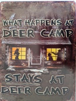 metalen_wandbord_deer_camp