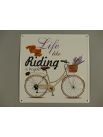 metalen_wandbord_life_is_like_riding_a_bicycle_515569275