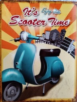 metalen_wandbord_met_tekst_scooter_time