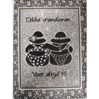 bordje_karton_dikke_vriendinnen_voor_altijd
