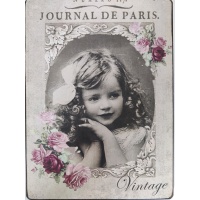 bordje_karton_meisje_journal_de_paris