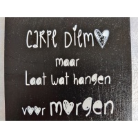 houten_onderzetter_spreuk_carpe_diem_maar_laat_wat_hangen_voor_morgen