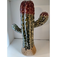 keramieken_groene_cactus_met_rode_bovenkant_merk_mica_2