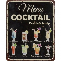 metalen_wandbord_menu_cocktail