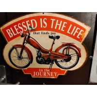 metalen_wandbord_motor_blessed_is_this_life
