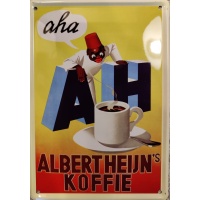 metalen_wandbord_oud_hollands_ah_koffie